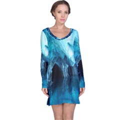 Marble Caves 3 Long Sleeve Nightdresses