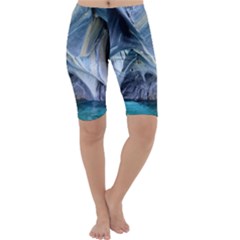 Marble Caves 1 Cropped Leggings by trendistuff