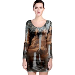 Jenolan Imperial Cave Long Sleeve Bodycon Dresses by trendistuff