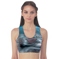 Iceland Cave Sports Bra