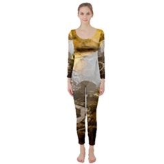 Ha Long Bay Long Sleeve Catsuit by trendistuff