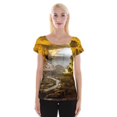 Ha Long Bay Women s Cap Sleeve Top