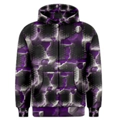 Fading Holes Men s Zipper Hoodie