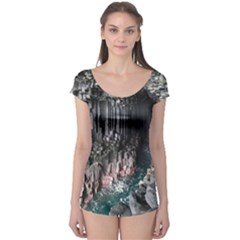 Fingals Cave Short Sleeve Leotard by trendistuff