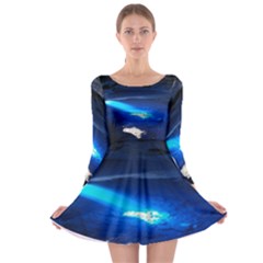 Chapada Diamantina 4 Long Sleeve Skater Dress