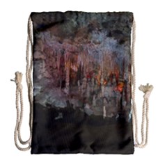 Caves Of Drach Drawstring Bag (large)