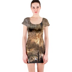 Carlsbad Caverns Short Sleeve Bodycon Dresses