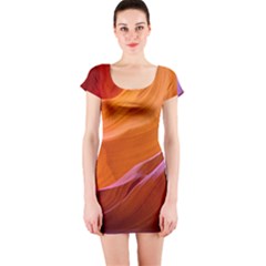 Antelope Canyon 2m Short Sleeve Bodycon Dresses