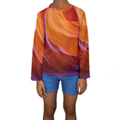 Antelope Canyon 2 Kid s Long Sleeve Swimwear