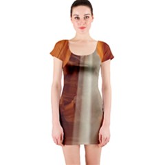 Antelope Canyon 1 Short Sleeve Bodycon Dresses