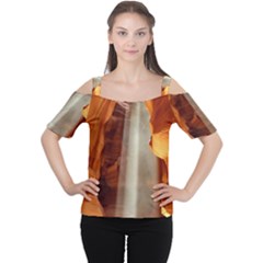 Antelope Canyon 1 Women s Cutout Shoulder Tee