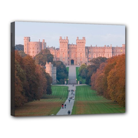 Windsor Castle Canvas 14  X 11  by trendistuff