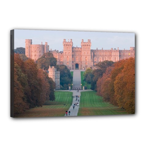 Windsor Castle Canvas 18  X 12  by trendistuff