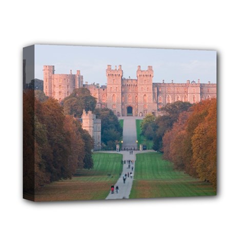 Windsor Castle Deluxe Canvas 14  X 11  by trendistuff