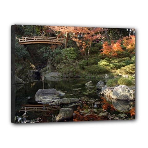 Wakayama Garden Canvas 16  X 12  by trendistuff