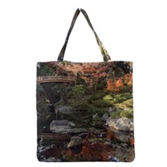 Wakayama Garden Grocery Tote Bags