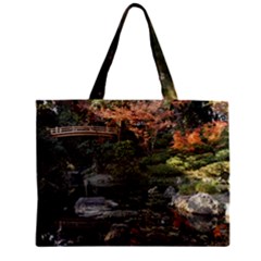 Wakayama Garden Zipper Tiny Tote Bags