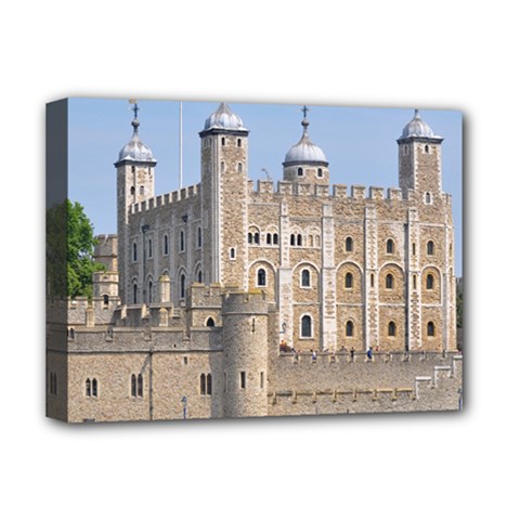 Tower Of London 2 Deluxe Canvas 16  X 12   by trendistuff