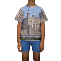 Tower Of London 2 Kid s Short Sleeve Swimwear