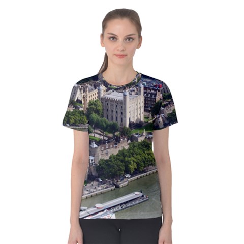 Tower Of London 1 Women s Cotton Tee by trendistuff