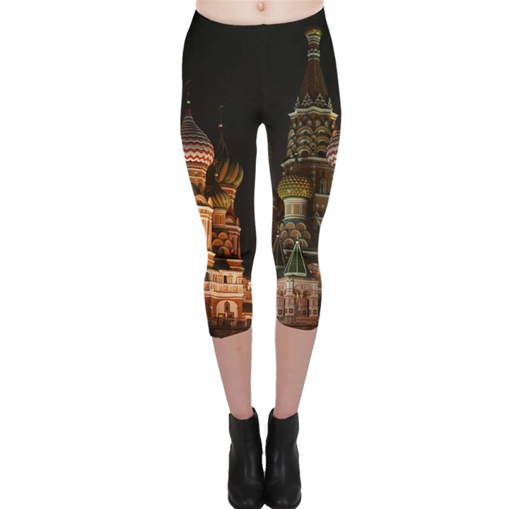 St Basil s Cathedral Capri Leggings