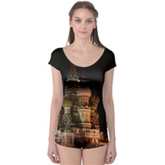 St Basil s Cathedral Short Sleeve Leotard by trendistuff