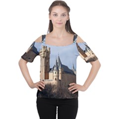 Segovia Castle Women s Cutout Shoulder Tee