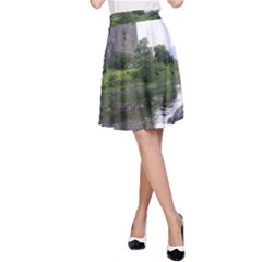 Scotland Eilean Donan A-line Skirt by trendistuff