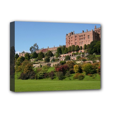 Powis Castle Terraces Deluxe Canvas 16  X 12   by trendistuff