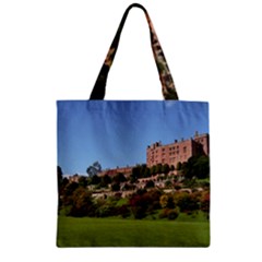 Powis Castle Terraces Zipper Grocery Tote Bags