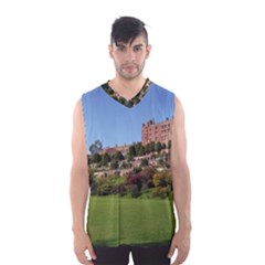 Powis Castle Terraces Men s Basketball Tank Top by trendistuff