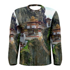 Paro Taktsang Men s Long Sleeve T-shirts by trendistuff