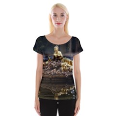 Palace Of Versailles 3 Women s Cap Sleeve Top