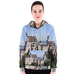 Neuschwanstein Castle 2 Women s Zipper Hoodies by trendistuff