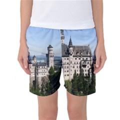 Neuschwanstein Castle 2 Women s Basketball Shorts