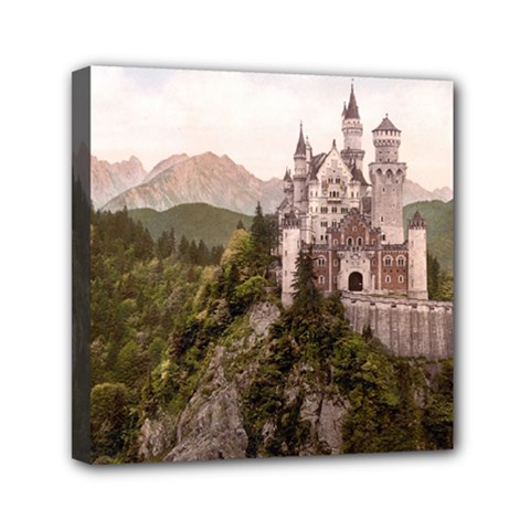 Neuschwanstein Castle Mini Canvas 6  X 6  by trendistuff