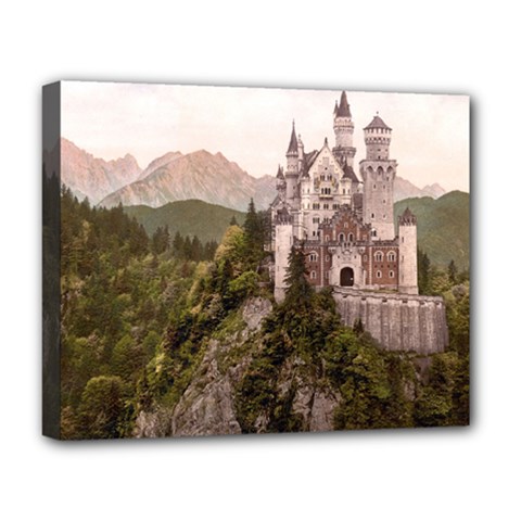 Neuschwanstein Castle Deluxe Canvas 20  X 16   by trendistuff