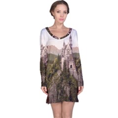 Neuschwanstein Castle Long Sleeve Nightdresses