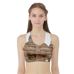 Mingalazedi Women s Sports Bra With Border