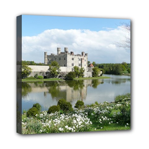 Leeds Castle Mini Canvas 8  X 8  by trendistuff