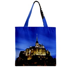 Le Mont St Michel 1 Zipper Grocery Tote Bags