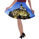 LE MONT ST MICHEL 1 A-line Skater Skirt View2