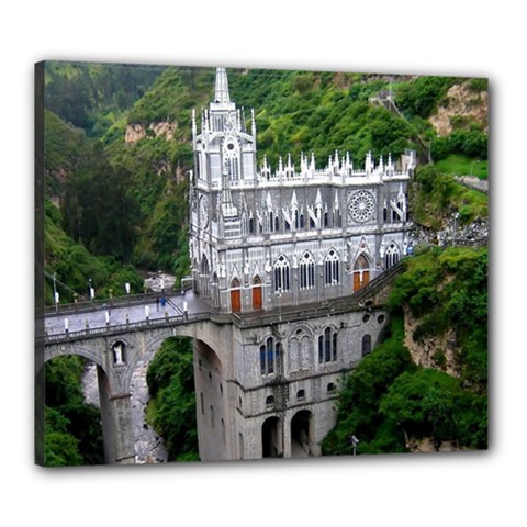 Las Lajas Sanctuary 2 Canvas 24  X 20  by trendistuff