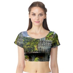 Las Lajas Sanctuary 1 Short Sleeve Crop Top