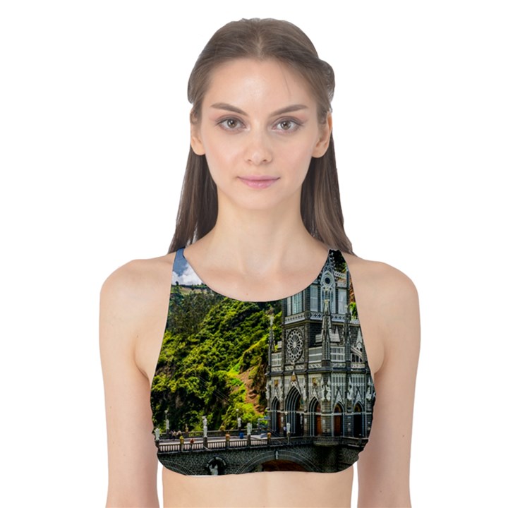 LAS LAJAS SANCTUARY 1 Tank Bikini Top