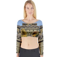 Inveraray Castle Long Sleeve Crop Top