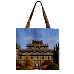 Inveraray Castle Zipper Grocery Tote Bags