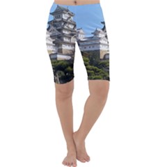 Himeji Castle Cropped Leggings