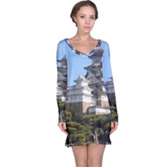 Himeji Castle Long Sleeve Nightdresses by trendistuff