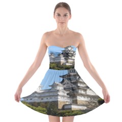 Himeji Castle Strapless Bra Top Dress